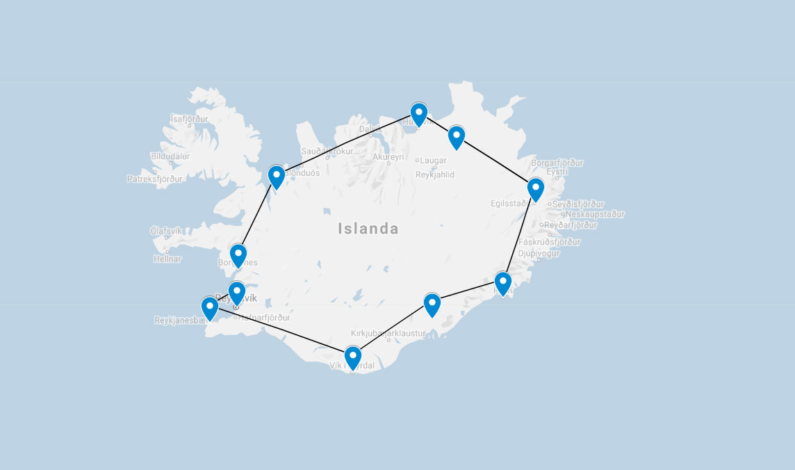 Itinerario Islanda
