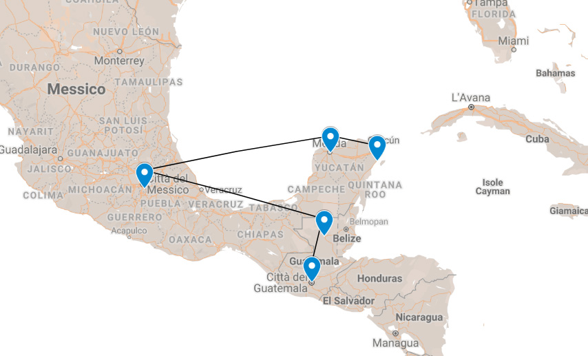 guatemala itinerario