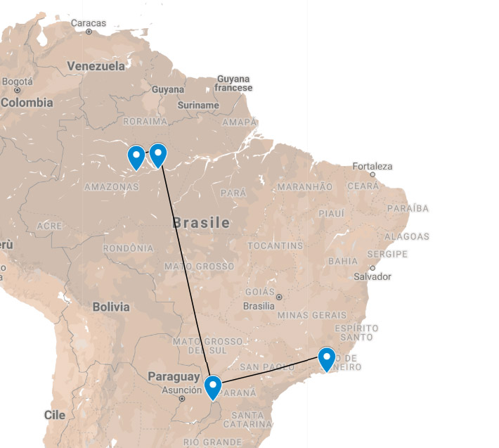 itinerari amazzonia 1