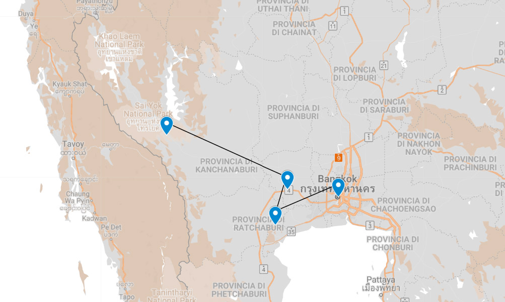 itinerario thailandia1