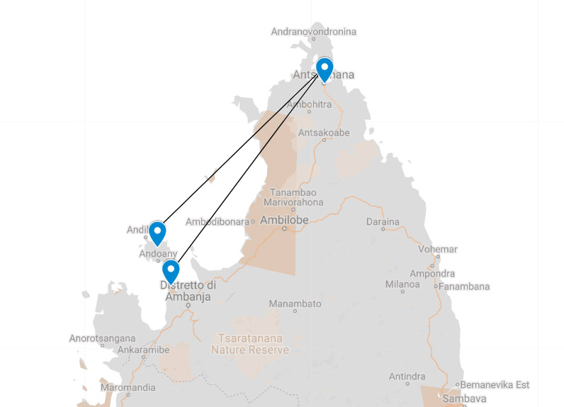 madagascar itinerario